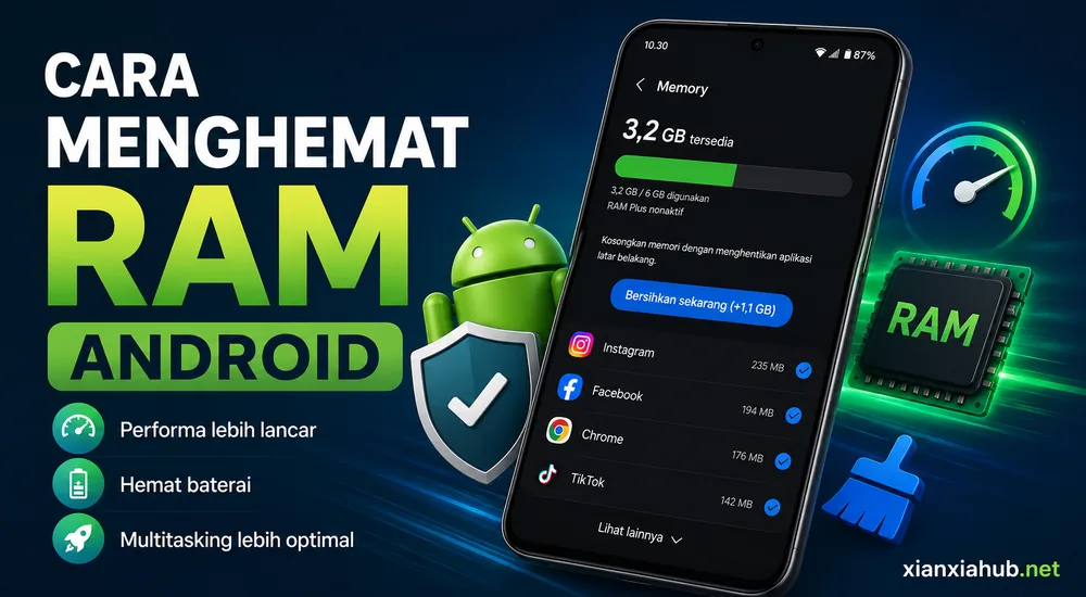 Cara Menghemat RAM Android Agar HP Tidak Lemot cara-menghemat-ram-android-xianxiahub-1000x550